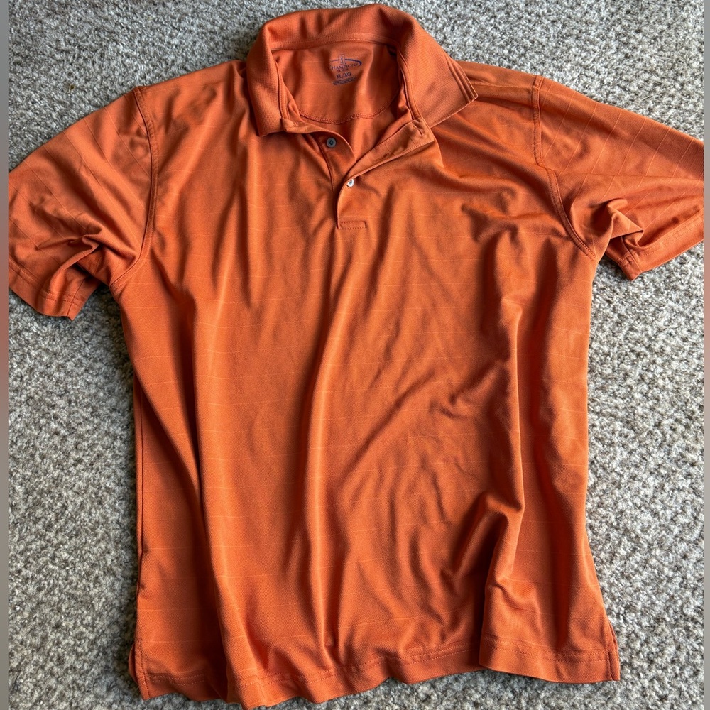Orange Polo Shirt